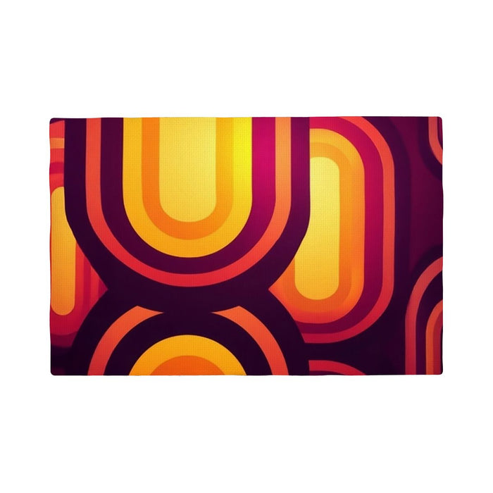 Midcentury Modern Placemats – Double Sided Reusable Table Mats