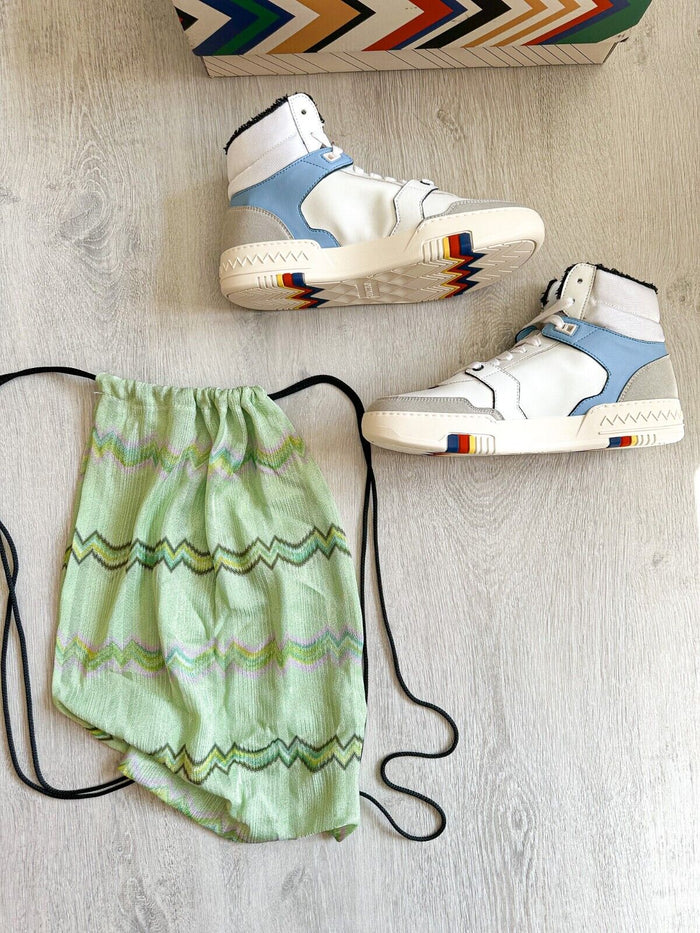 MISSONI Basket 90 Fruit Base Trainers Sneakers + MISSONI Bag