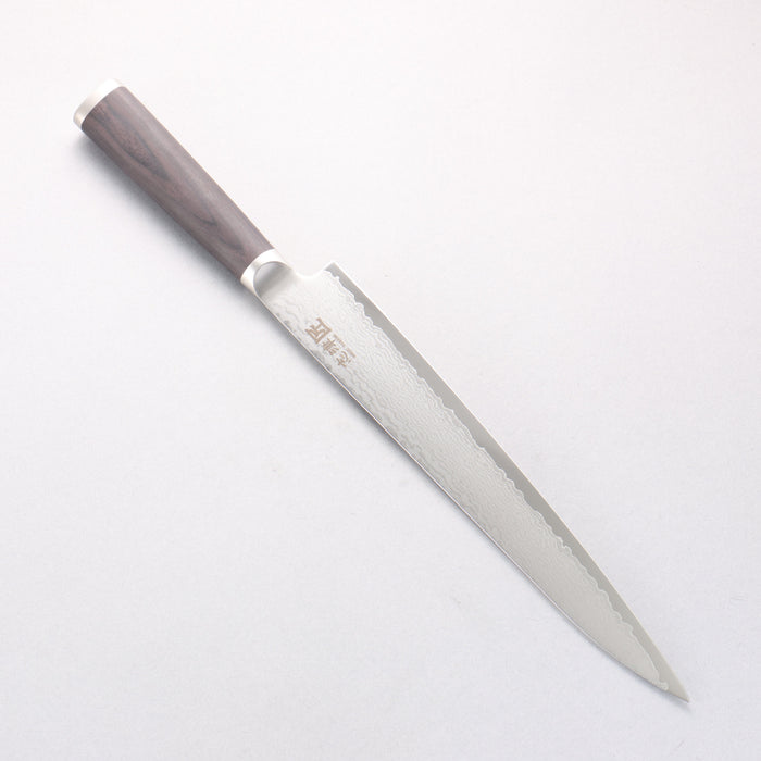 Miyako AUS8 33 Layer Damascus Yanagiba 240mm - Seisuke Knife