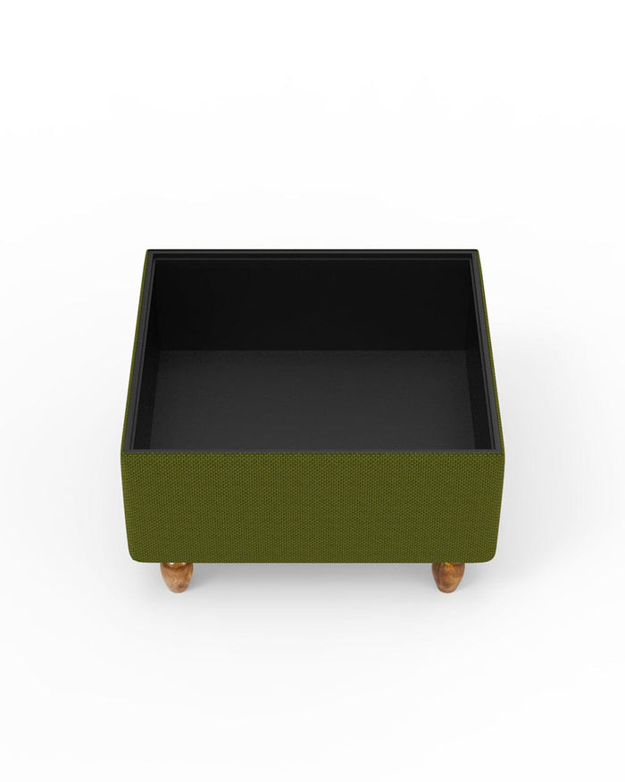 Chumbak Modern Trunk Storage Ottoman - Savanna Green