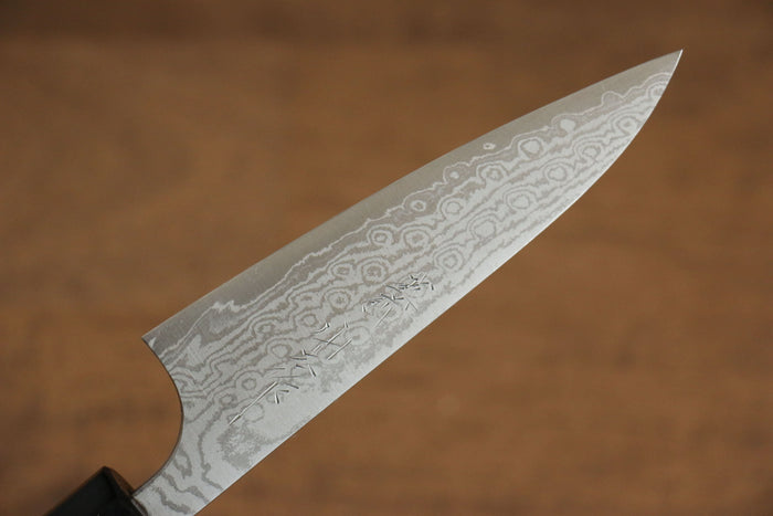 Nao Yamamoto VG10 Damascus Petty-Utility 100mm Walnut Handle - Seisuke Knife