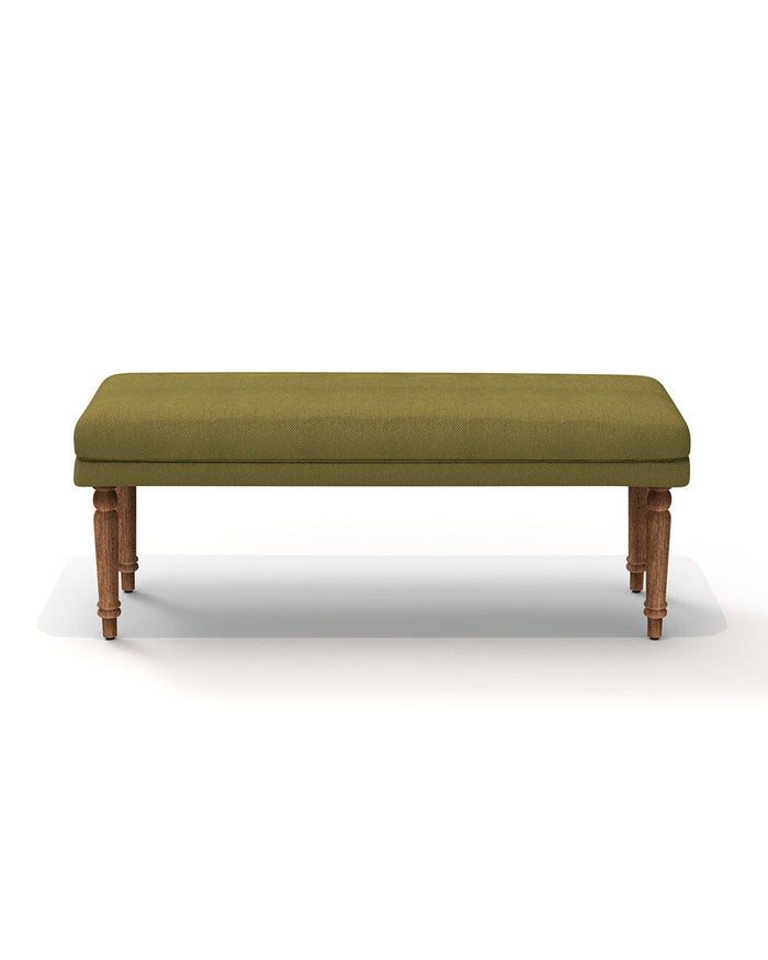 Chumbak Nawaab Bench - Savanna Green