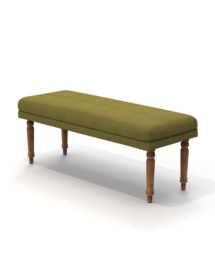 Chumbak Nawaab Bench - Savanna Green