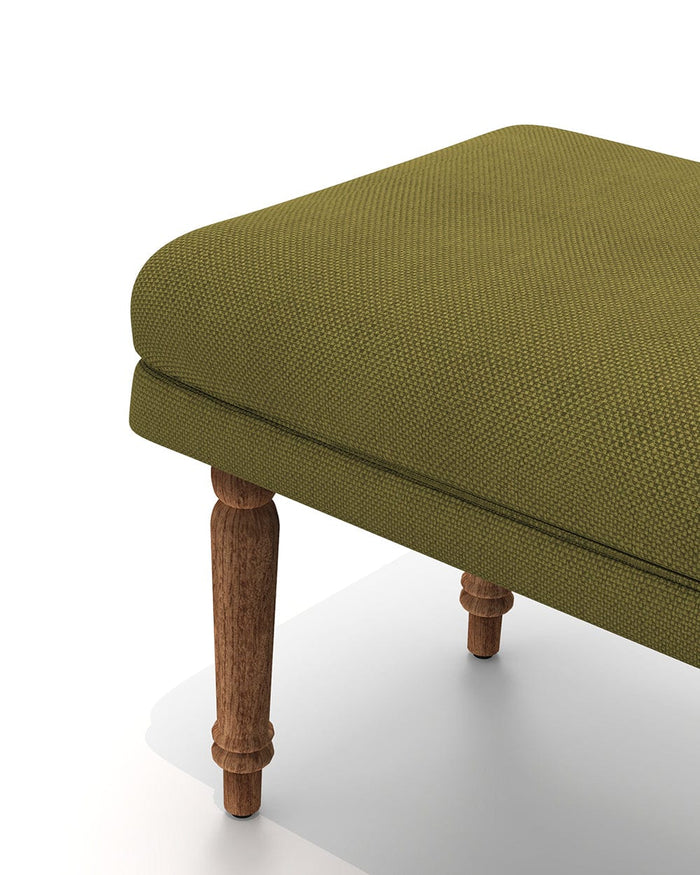 Chumbak Nawaab Bench - Savanna Green