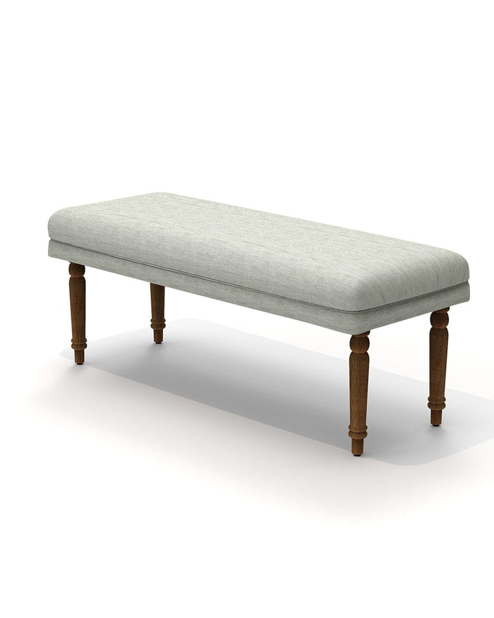 Chumbak Nawaab Bench - Srilanka Ivory