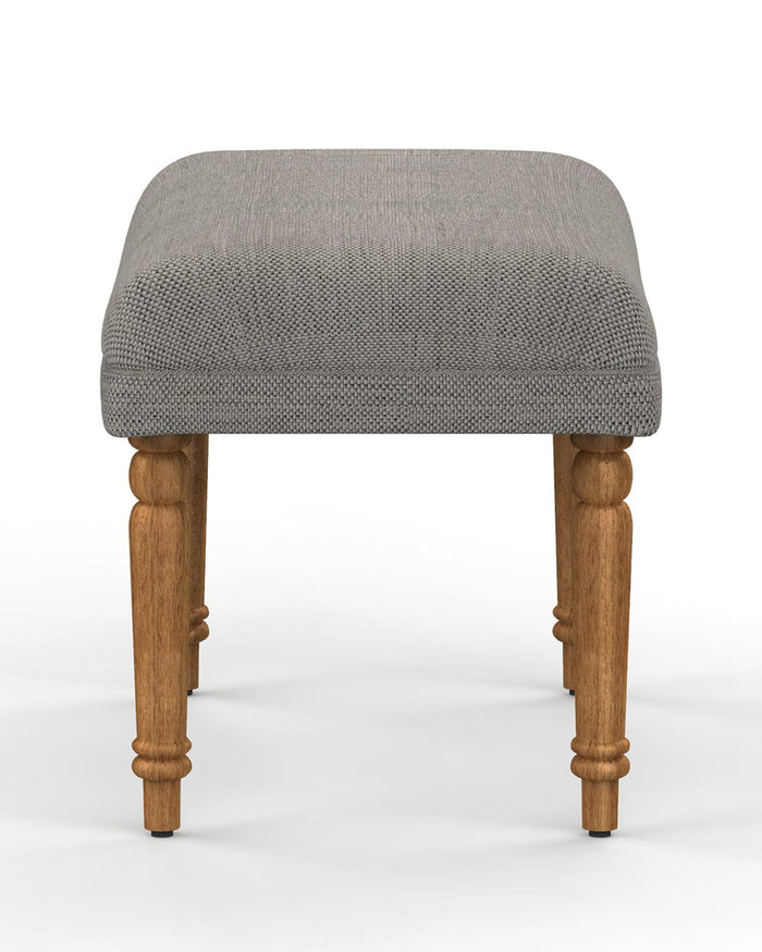 Chumbak Nawaab Bench Small - Bangalore Grey