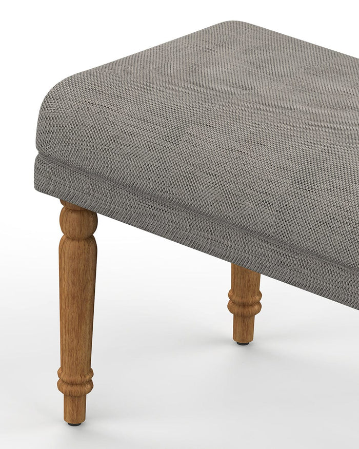 Chumbak Nawaab Bench Small - Bangalore Grey