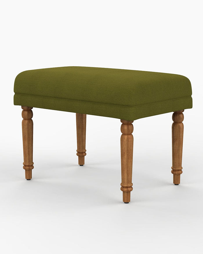 Chumbak Nawaab Bench Small - Savanna Green