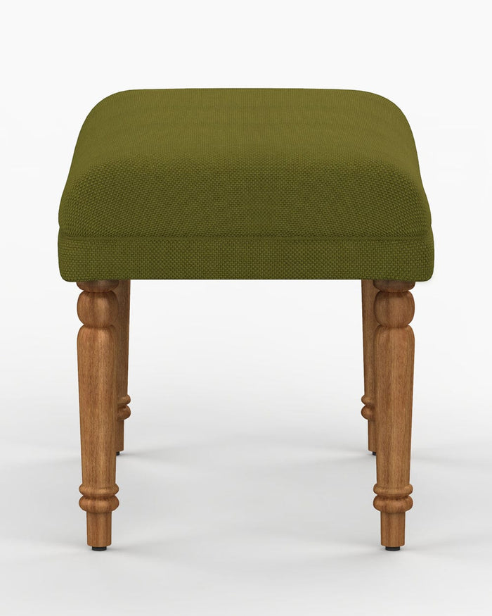 Chumbak Nawaab Bench Small - Savanna Green