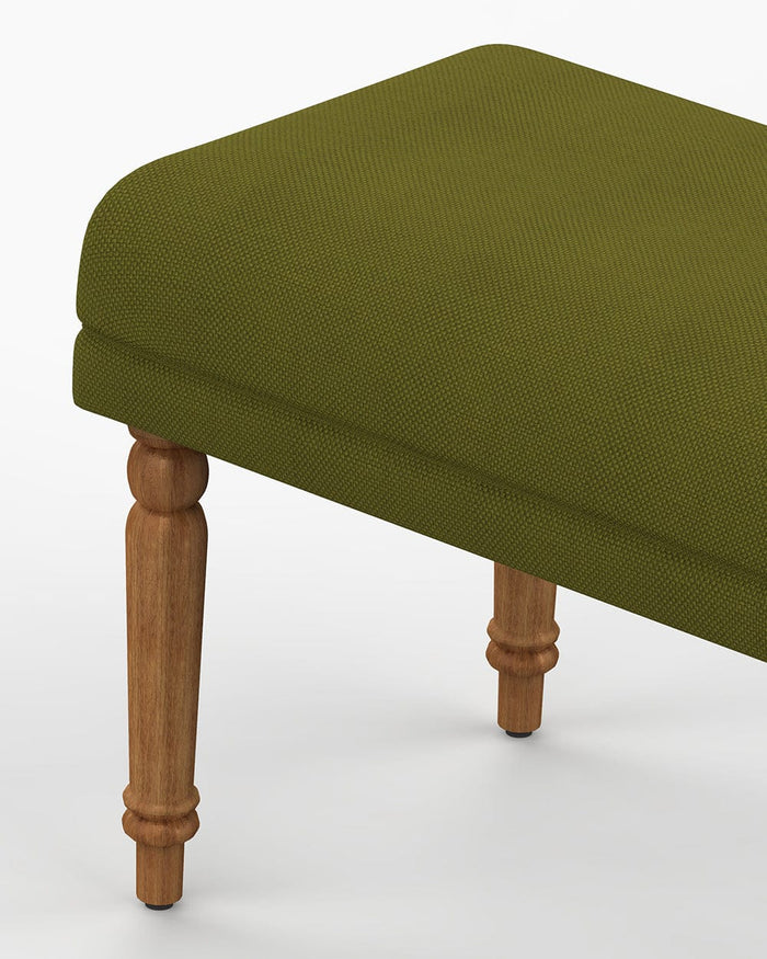Chumbak Nawaab Bench Small - Savanna Green