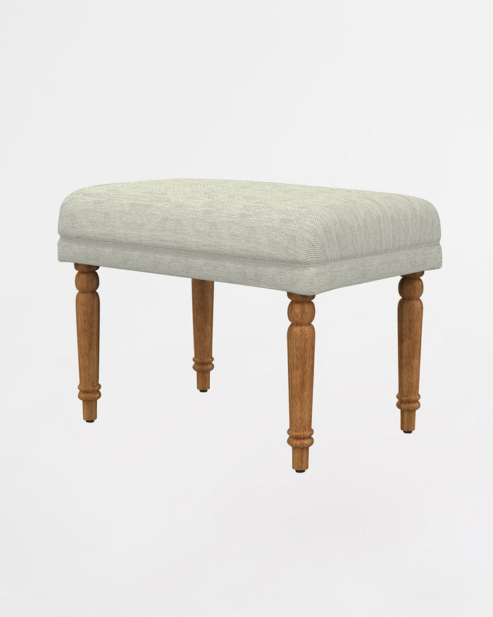 Chumbak Nawaab Bench Small - Srilanka Ivory