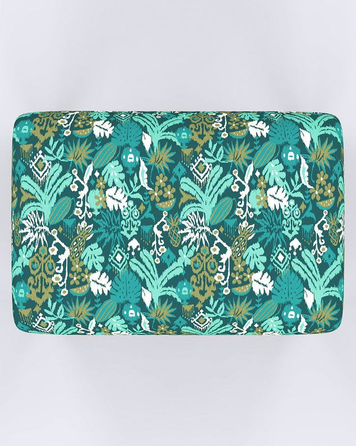 Chumbak Nawaab Bench Small - Tropical Ikkat