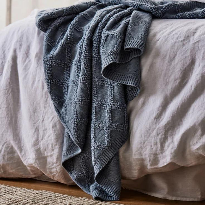 Otway Throw - Blue