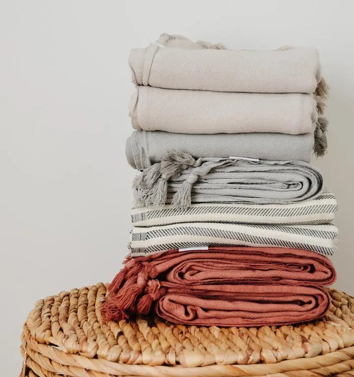 Oversized Turkish Towel Acorn Home + Apparel
