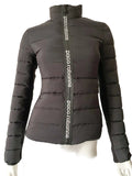 PACO RABANNE Black Down Bodyline Jacket