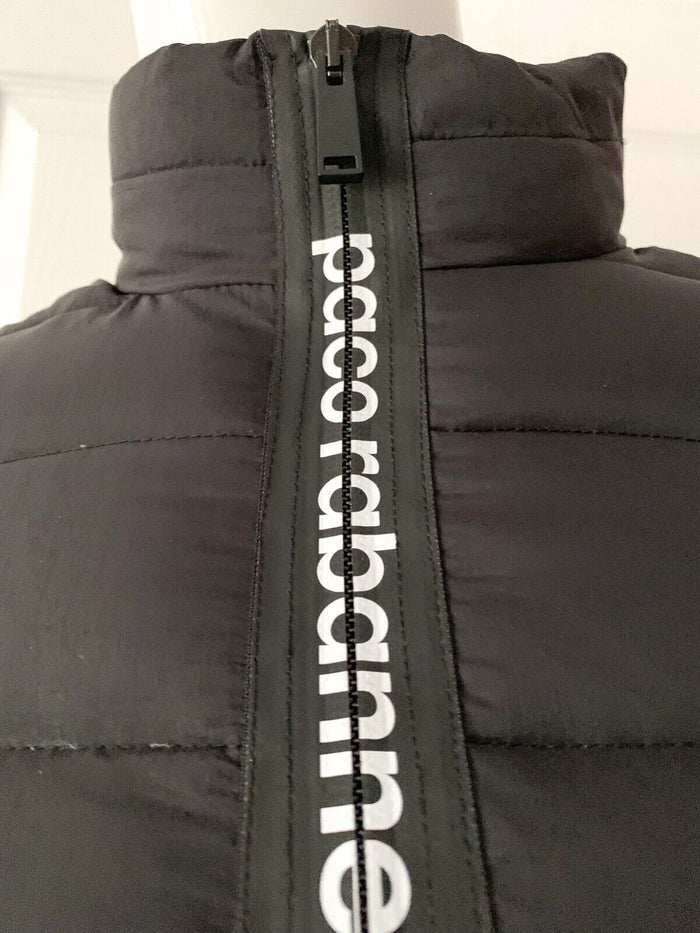 PACO RABANNE Black Down Bodyline Jacket