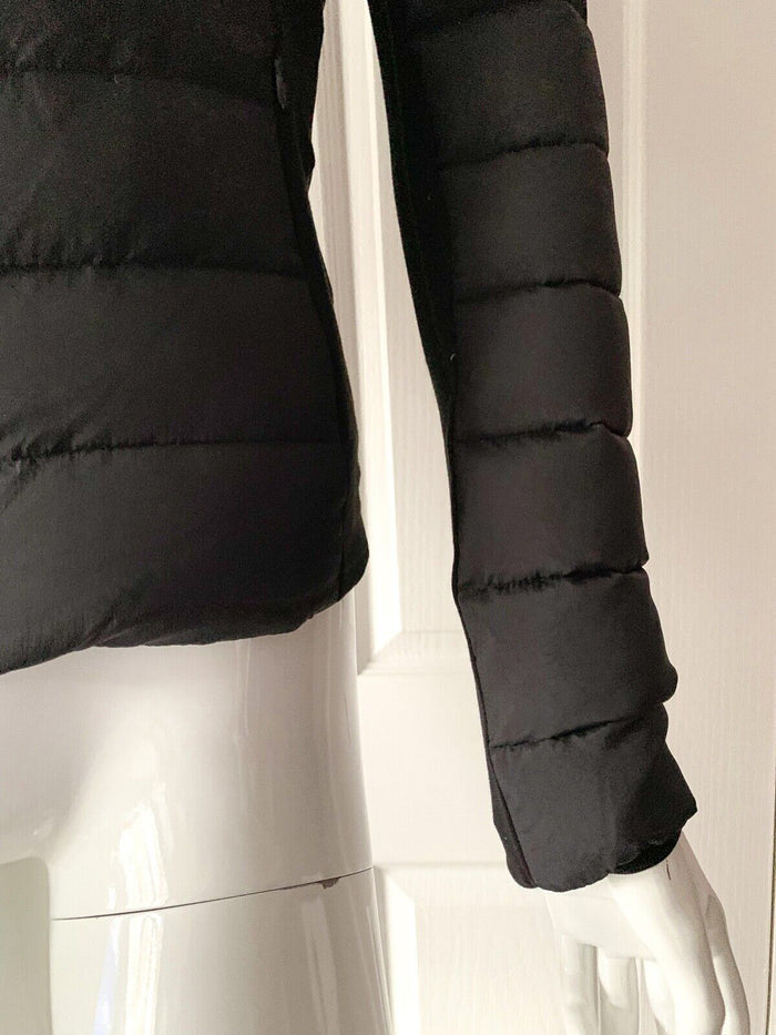 PACO RABANNE Black Down Bodyline Jacket