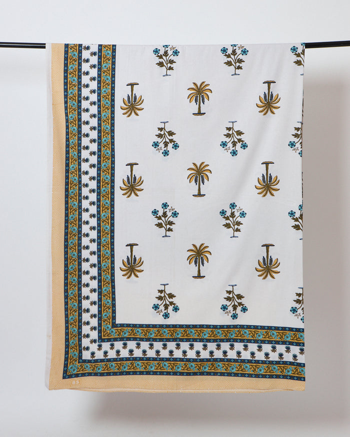 Paisley Max – Lemon Cotton Bedsheet 144TC