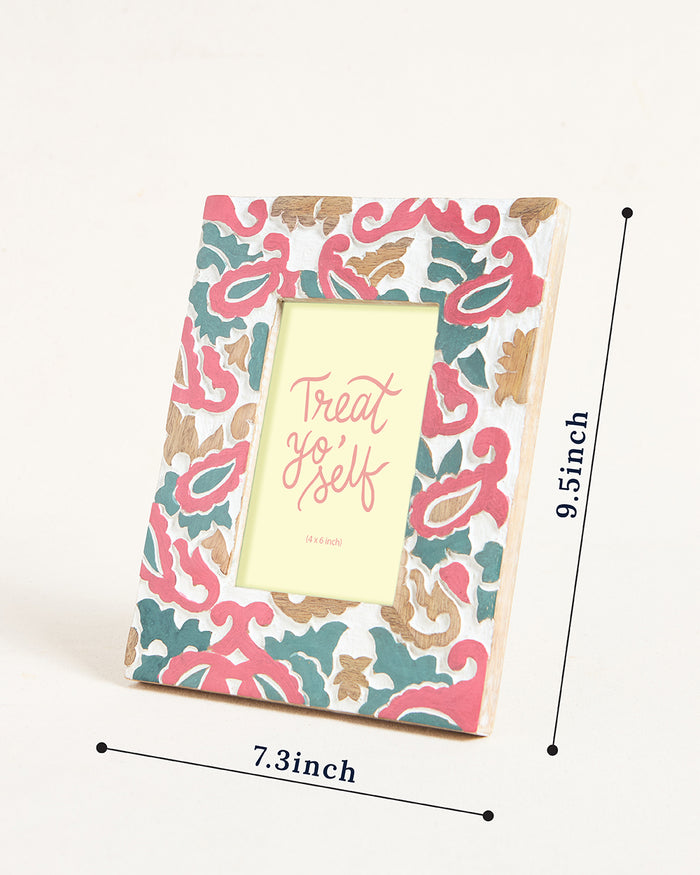 Paisleys Jharoka Photo Frame - Small