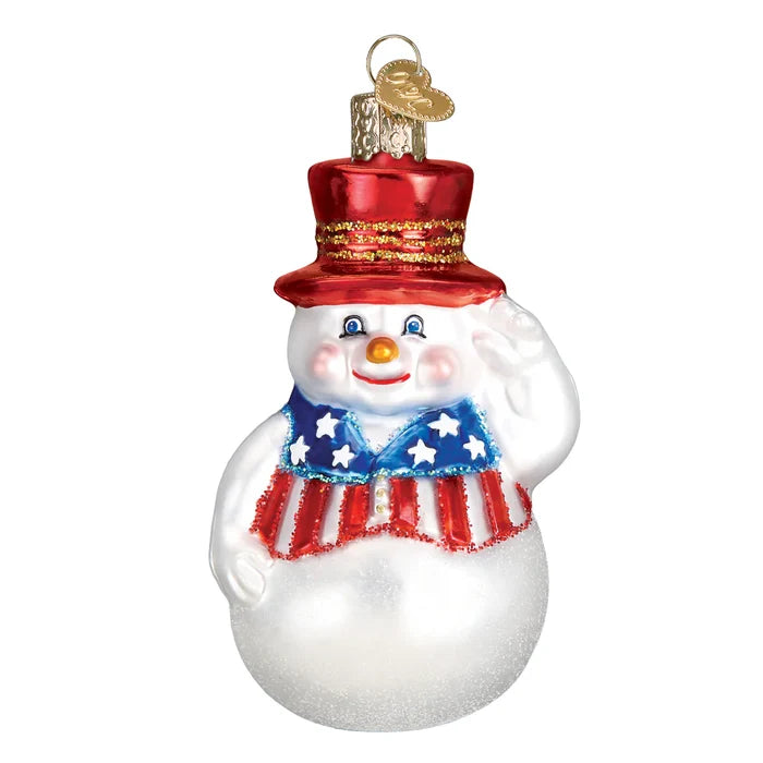 Patriotic Snowman #24180
