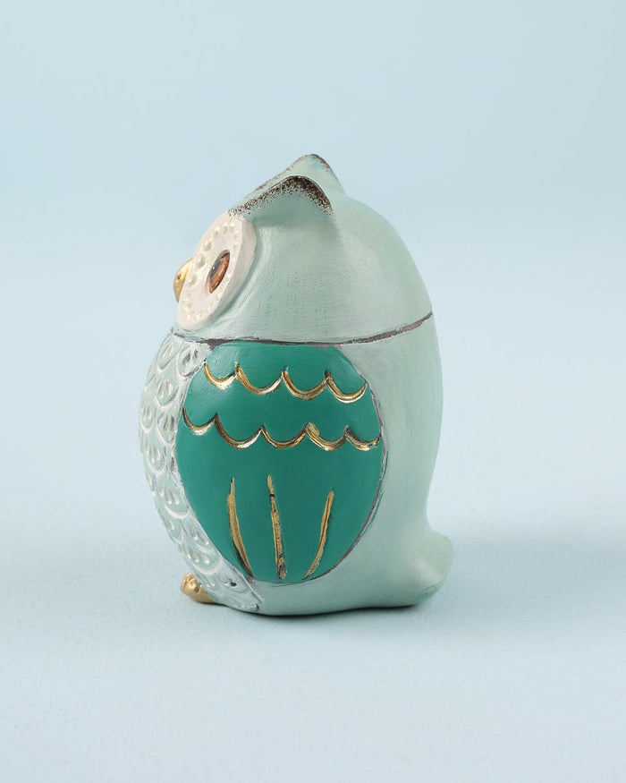 Chumbak Pinterest Owl D'cor ' Teal