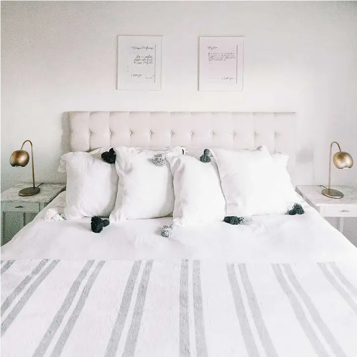 Pokoloko Moroccan Pom Blanket Pokoloko