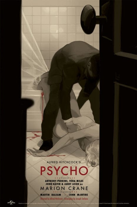 Psycho   Hanuka Tomer Hanuka poster