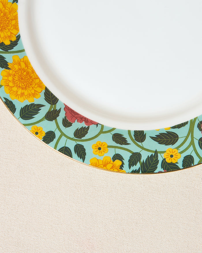 Rani Bagh Dinner Plate, 10"dia | Palace Memoirs