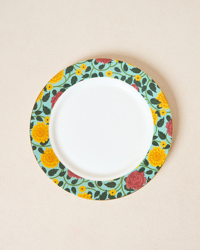 Rani Bagh Dinner Plate, 10"dia | Palace Memoirs