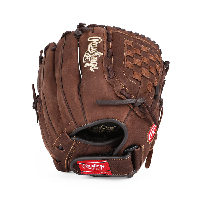 Rear view of Rawlings Player Preferred Fielders Glove.