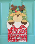Reindeer Chimney Door Hanger-wholesale