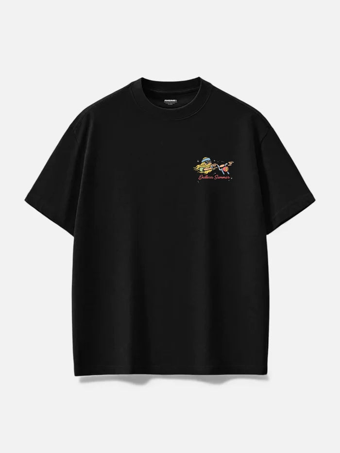 Remera Familyarg Biker X Falu Negro