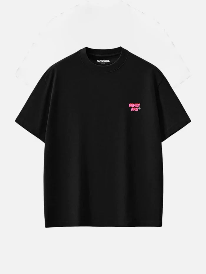 Remera Familyarg La Fleur Negro