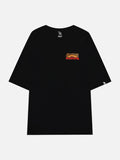 Remera Gotcha Back Oversize Negro