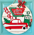 Retro Christmas Door Hanger-wholesale