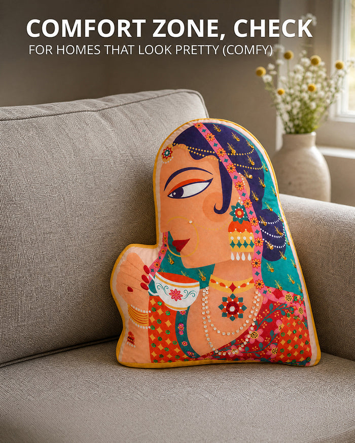 Royal Rani Shape Cushion