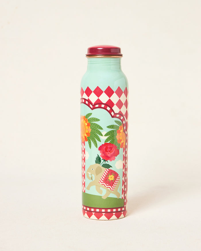 Royal Tusker Copper Bottle, 950 ml | Palace Memoirs