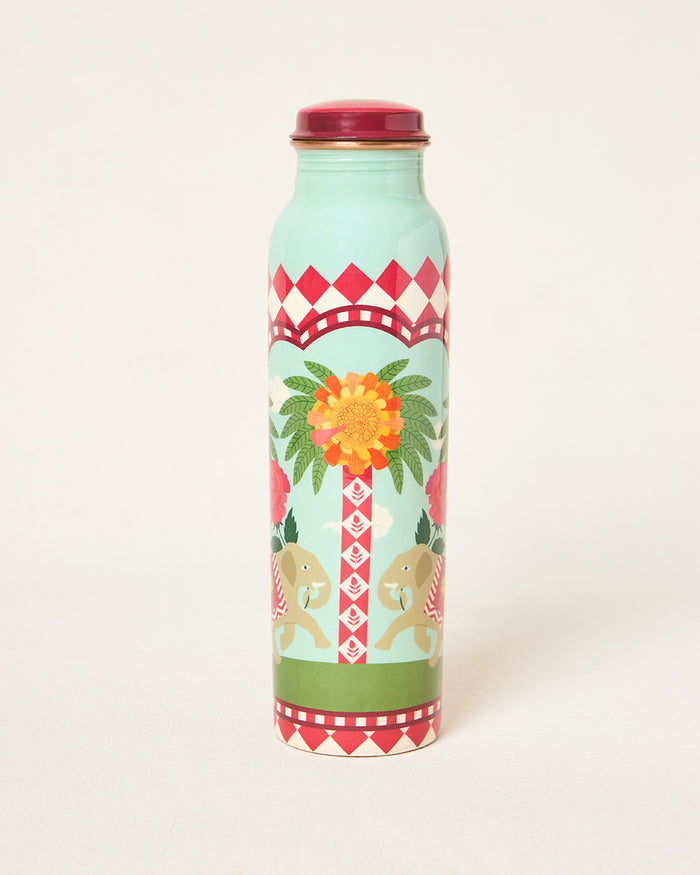 Royal Tusker Copper Bottle, 950 ml | Palace Memoirs