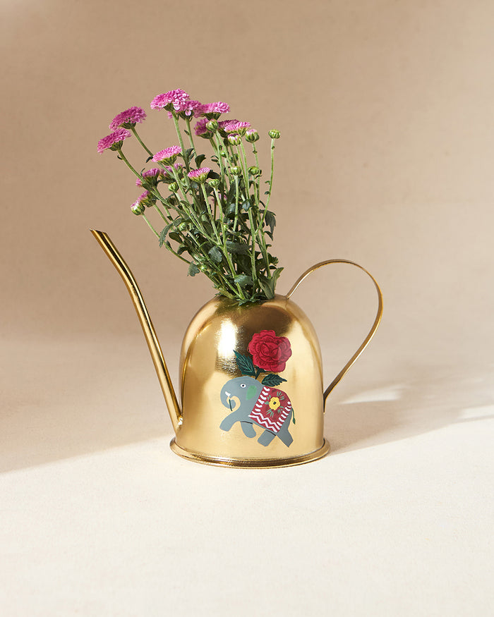 Royal Tusker Hand-painted Water Can, 250 ml | Palace Memoirs