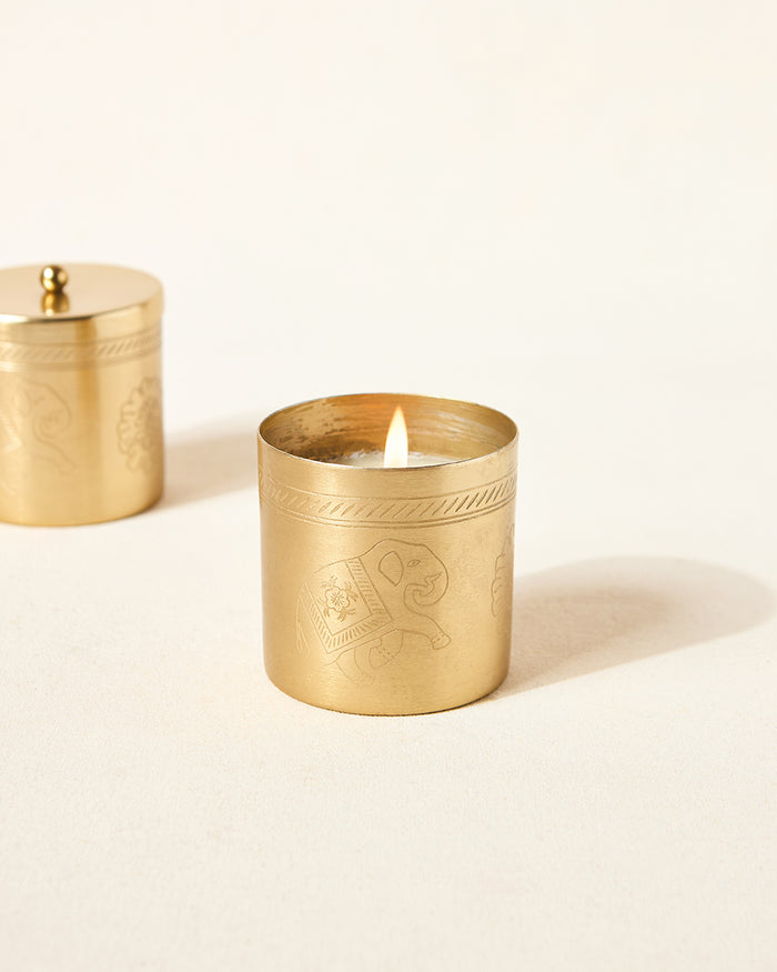 Royal Tusker Orange Blossom Candle | Palace Memoirs