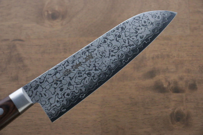 Sakai Takayuki VG10 17 Layer Damascus Mirrored Finish Santoku 170mm - Seisuke Knife