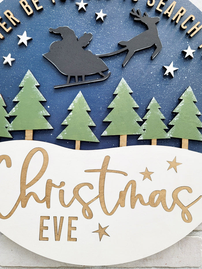 Search the Sky on Christmas Eve Door Hanger- wholesale
