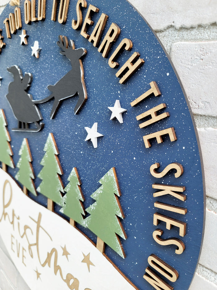 Search the Sky on Christmas Eve Door Hanger- wholesale