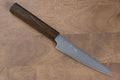Seisuke VG10 63 Layer Damascus Petty-Utility 130mm Oak Handle - Seisuke Knife