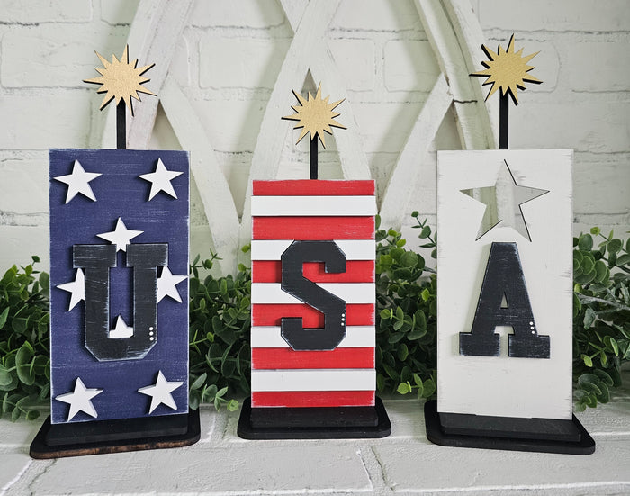 Set of 3 Freestanding Firecrackers-wholesale