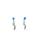 Silver Opal Branch Earrings