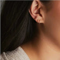 Sleeper Hoop Earrings Acorn Home + Apparel