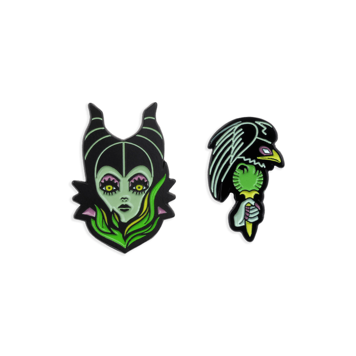 Sleeping Beauty – Maleficent 2-Pin Set