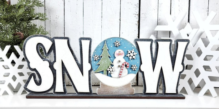 Snow Standing Sign-wholesale