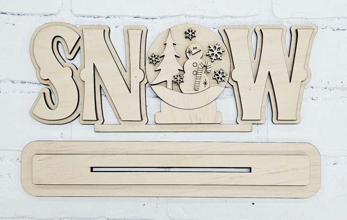 Snow Standing Sign-wholesale